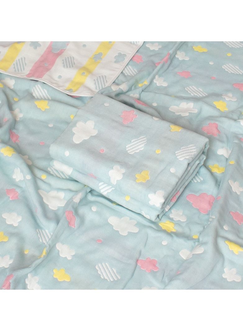 Pure Cotton Cartoon Printed Bath Towels