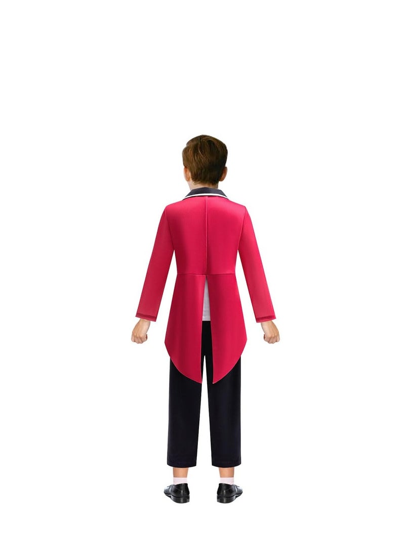 SYOSI - Digital Circus Caine Costume, Kids Cosplay Outfits, Halloween costume, Circus Costume, Boys Caine Costume for Halloween Party Carnival Cosplay Birthday Hallowen Party Sets - Image 1