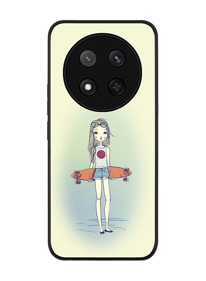 Stylizedd For Honor X9c / Honor Magic7 Lite 5G Case,Slim fit Camera Protection, Shockproof Thin Phone cover  - Skater Girl - Image 1