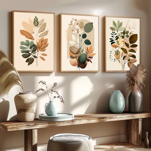 kotart Painting for Wall Decoration - Modern Art Wall Decor Framed Painting for Living Room Bedroom - Framed Wall Posters/Paintings with Frame Set of 3 (Art-6, 10X13 inch) - Image 4