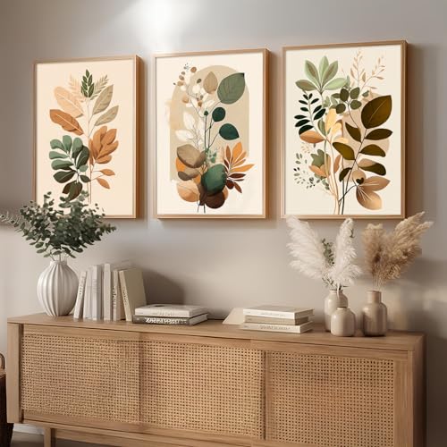 kotart Painting for Wall Decoration - Modern Art Wall Decor Framed Painting for Living Room Bedroom - Framed Wall Posters/Paintings with Frame Set of 3 (Art-6, 10X13 inch) - Image 5