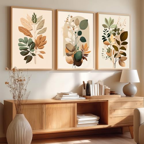 kotart Painting for Wall Decoration - Modern Art Wall Decor Framed Painting for Living Room Bedroom - Framed Wall Posters/Paintings with Frame Set of 3 (Art-6, 10X13 inch) - Image 3