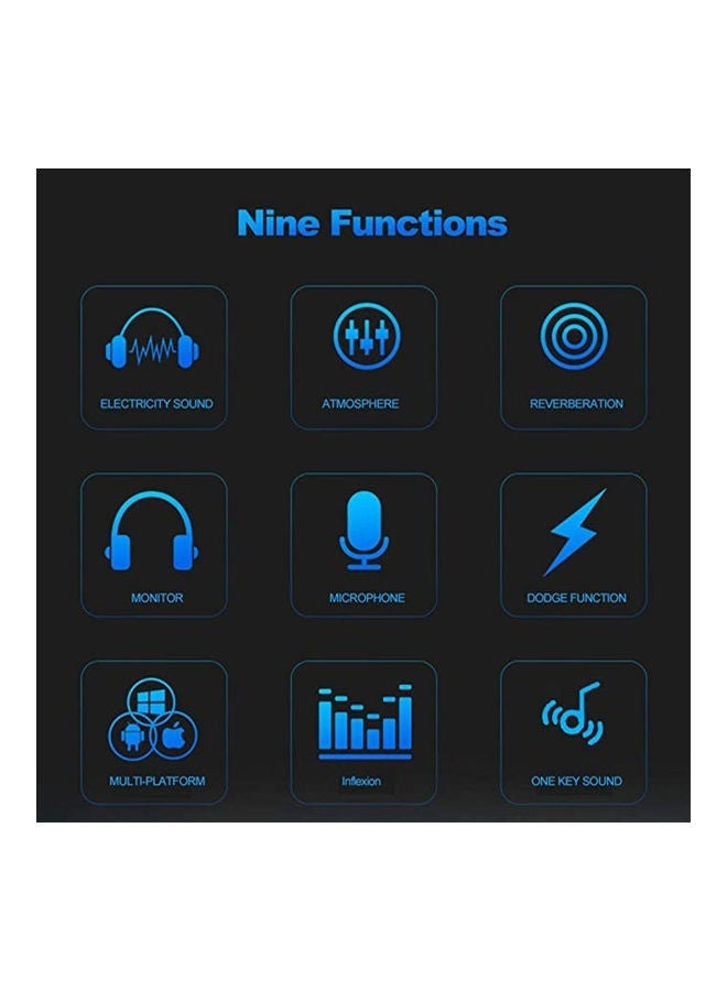 Bukela 13-Piece Condenser Sound Card Set with Foam Cover Windscreen Compatible  Professional Studio Broadcasting Microphone Set ANY0060 - Image 2