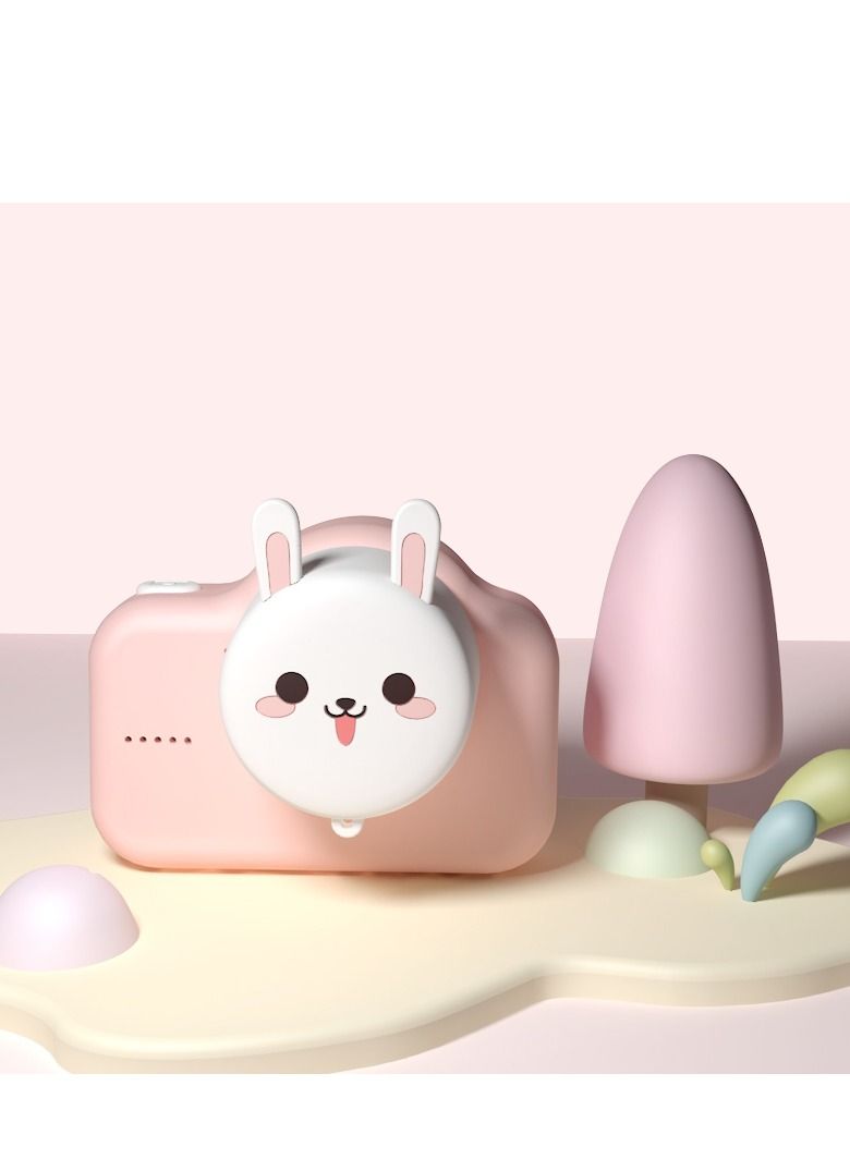 GULFLINK Kids Toy Digital Camera for Child Boys Girls Pink rabbit - Image 2