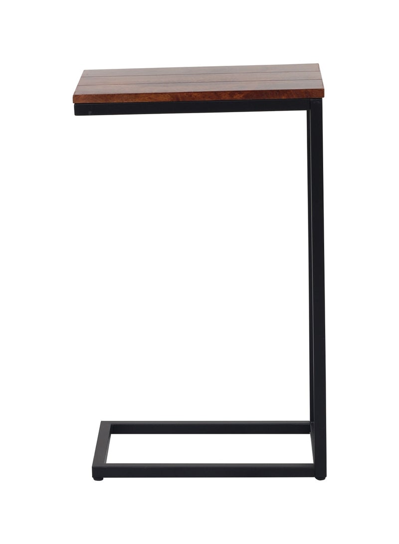 Generic AVA DESIGNZ End Table side table C shaped table for Living room, Bedroom snacks table 10 year warranty (chestnut)  - Image 5