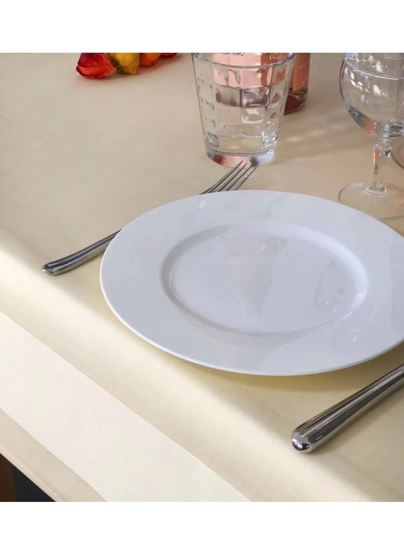 Hit Dükkan Hit Shop Hotel Restaurant Restaurant Home Use 80X80 Cotton Atlas Edge Tablecloth  - Image 1