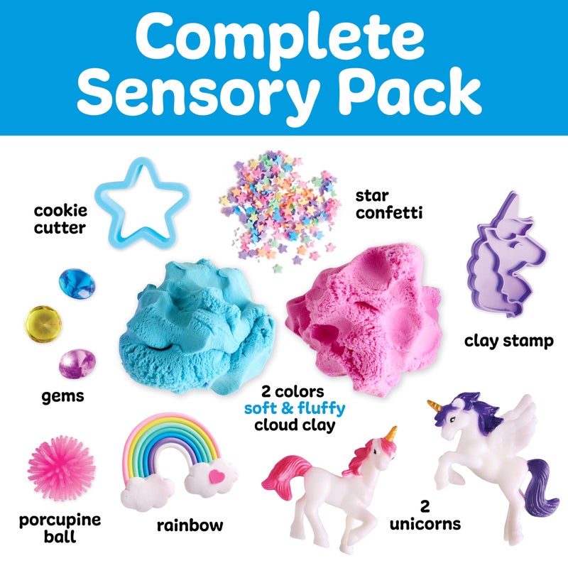 Creativity for Kids Sensory Pack: Unicorn - Sensory Toys for Toddlers Ages 3-4+, Unicorn Gifts for Girls, Toddler Activities and Sensory Bin Fillers - Image 4