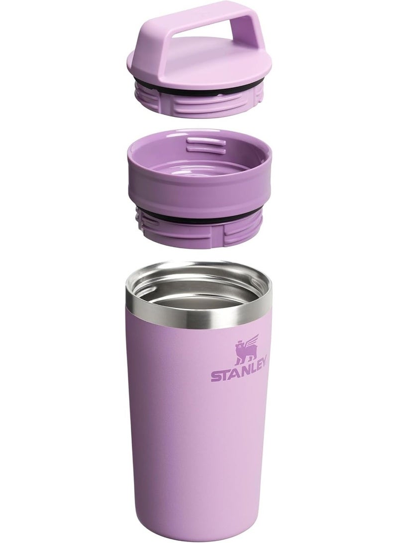 STANLEY 18/8 Stainless Steel Travel Mug, Vacuum Insulated Thermal Coffee Cup with Double Wall and Leakproof 2-Piece Lid, Reusable Hot and Cold Drink Mug for Coffee and Tea, Insulated Travel Coffee Cup for Car Cup Holder, Office, Work, University, Commute, Travel, Camping and Outdoor Use, BPA-Free, Dishwasher Safe - Image 3