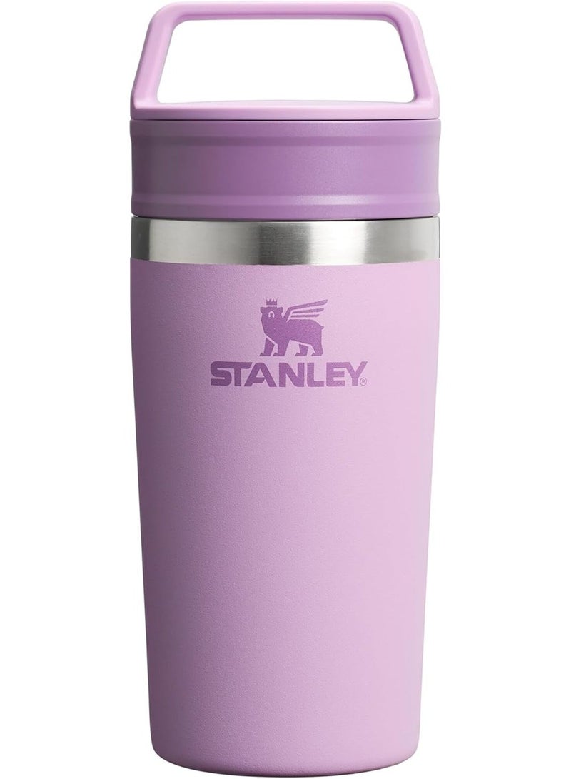 STANLEY 18/8 Stainless Steel Travel Mug, Vacuum Insulated Thermal Coffee Cup with Double Wall and Leakproof 2-Piece Lid, Reusable Hot and Cold Drink Mug for Coffee and Tea, Insulated Travel Coffee Cup for Car Cup Holder, Office, Work, University, Commute, Travel, Camping and Outdoor Use, BPA-Free, Dishwasher Safe - Image 1