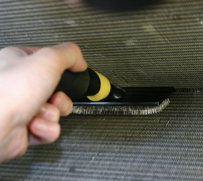 Xcel Coil Cleaning Fin Brush for AC Evaporator and Condenser Coils – HVAC Coil Cleaner | Stainless Steel Pins - Improve Efficiency, Prevent Ice Build-Up, Easy AC Maintenance - Image 3