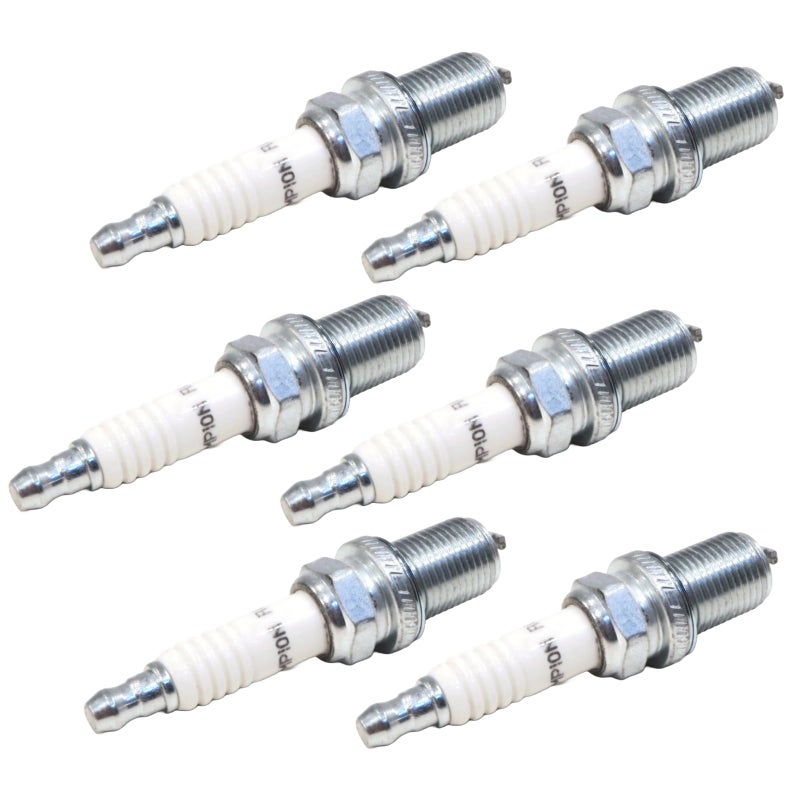Champion RC12YC (71G) (71) Copper Plus Small Engine Spark Plug, 1 Box of 6 Plugs - Image 1