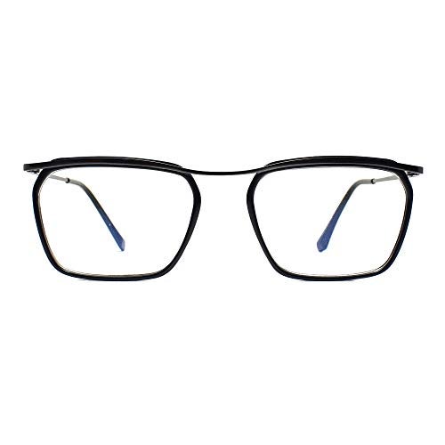 Peter Jones Square Blue Light Blocking Reading Glasses for Men and Women | Computer Readers UV Protection lenses (AG215, SIZE MEDIUM) - Image 4