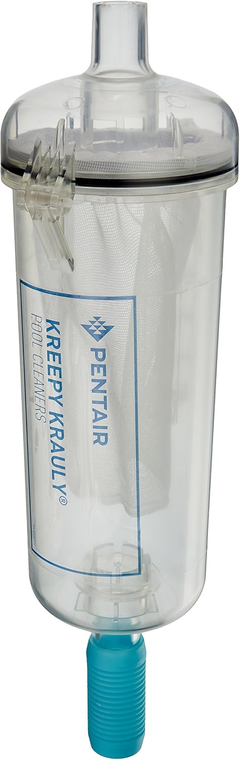 Pentair Pentair R211084K Clear Leaf Trap with Handle Replacement Pool and Spa Automatic Pool Cleaner  - Image 1