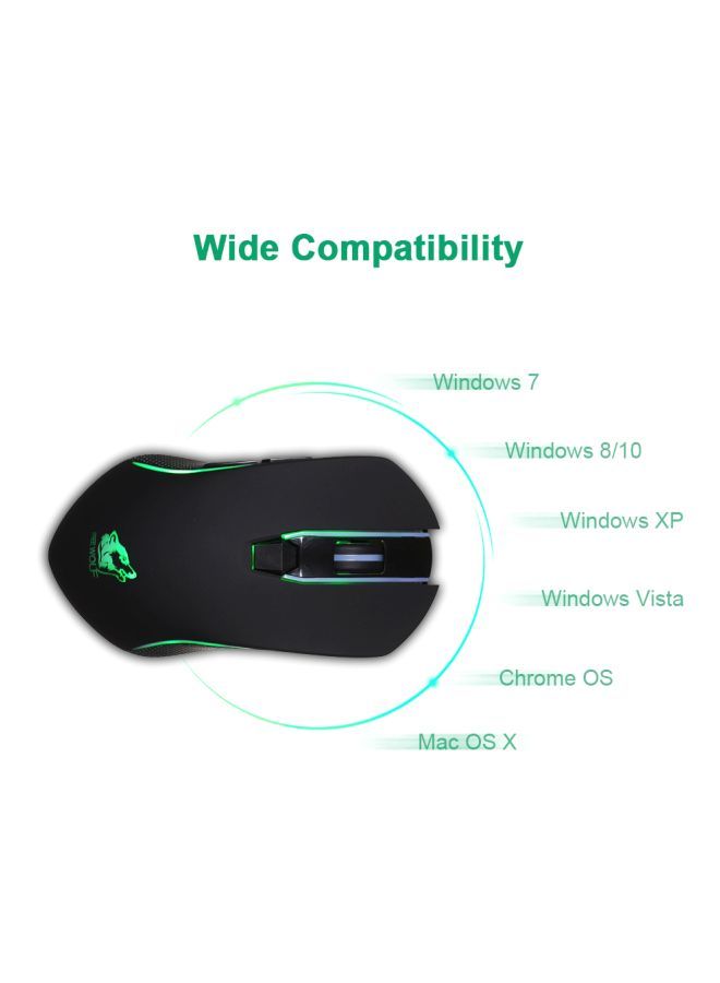 NIBEMINENT Wireless Gaming Mouse White  - Image 4