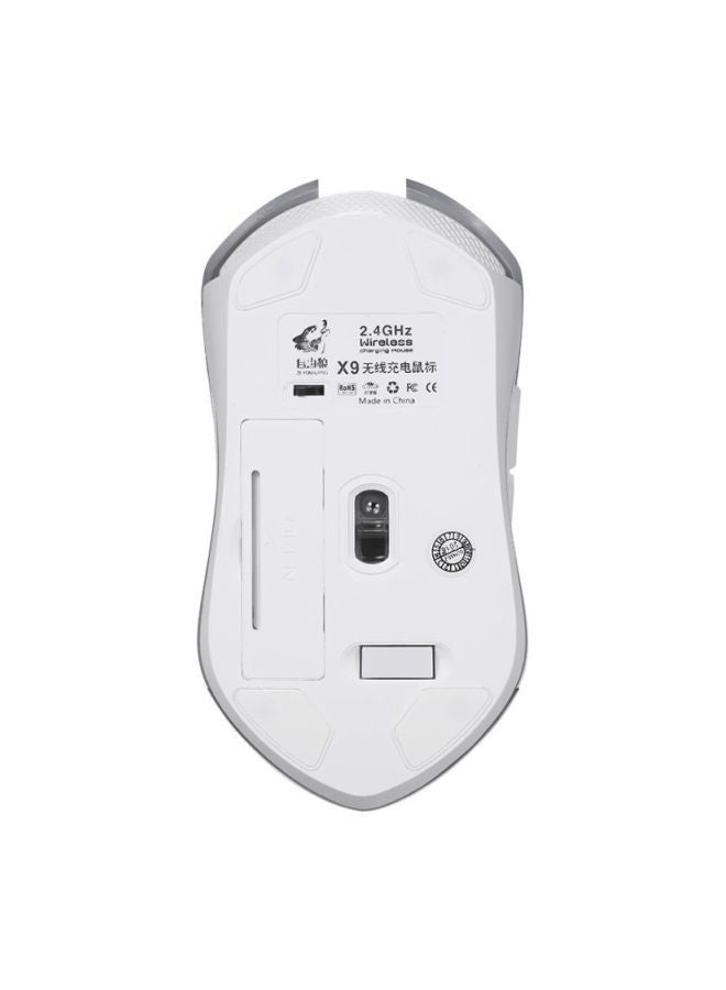 NIBEMINENT Wireless Gaming Mouse White  - Image 2