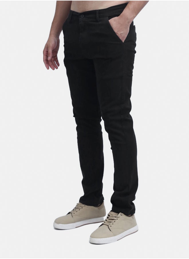 RAVIN - Regular Fit Gabardine Pants - Image 1