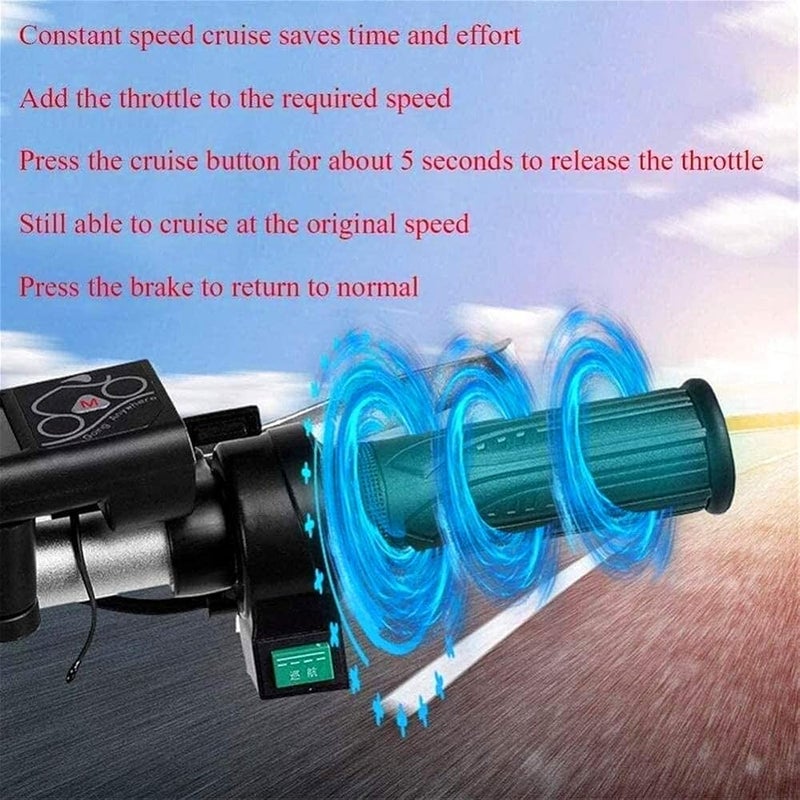 N/P Fast Electric Bikes for Adults Portable Electric Bicycle Adult Hybrid Bike 48V Removable Lithium Ion Battery 400W Motor 14 inch Road Bike Motorcycle Scooter with Disc Brakes - Image 5