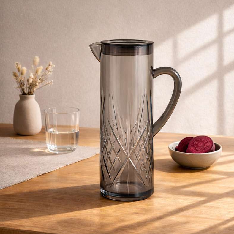 Pan Home إبريق كاريزما 1.5 لتر - رمادي مدخن - Image 1