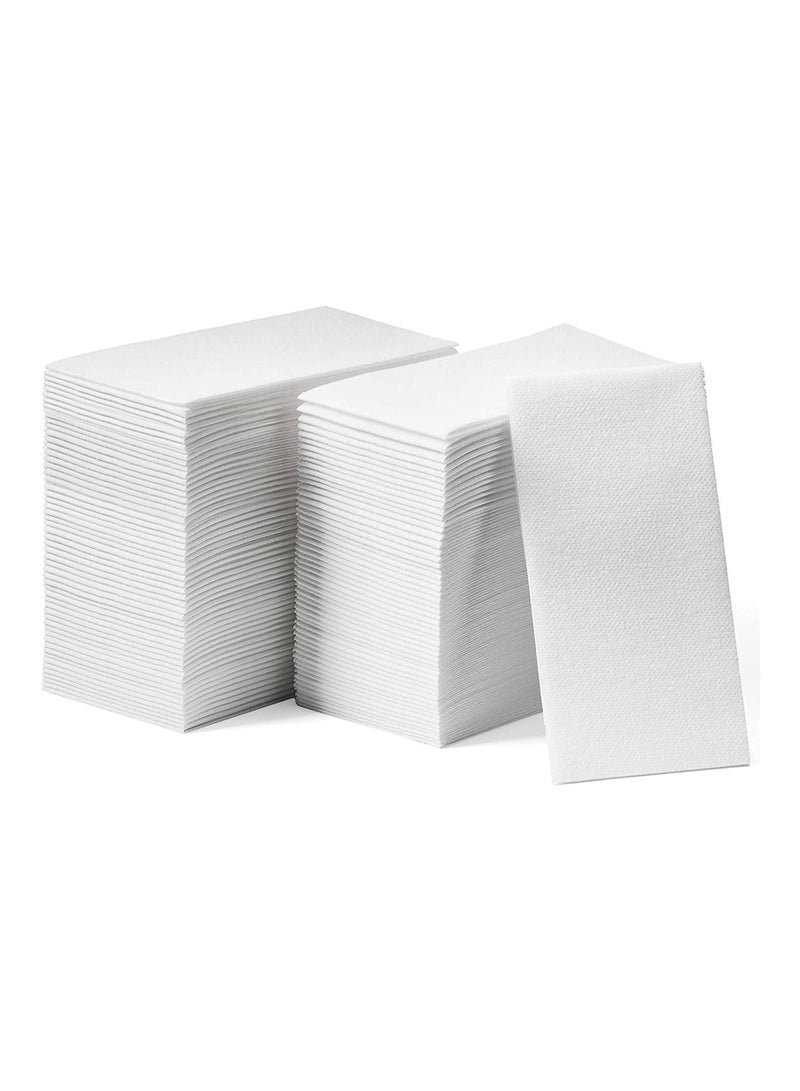 ماكس كير مناشف للاستعمال مرة واحدة مقاس 50 × 100 سم مثل مناشف اليد مناديل ورقية ناعمة وممتصة للحمام والمطبخ أو المناسبات (عبوة ناعمة للغاية من 50) - Image 3