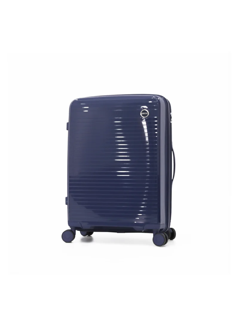 CAPITAL Durable PP Hard Shell Luggage Trolley Bag 5 Pieces Set,Navy (BC-12,S-20,M-24,L-28,XL-32 Inch)