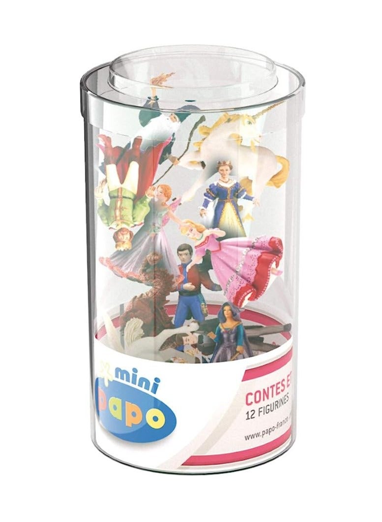 Papo Papo Mini Plus Enchanted World Tube 12 Pieces - Image 1