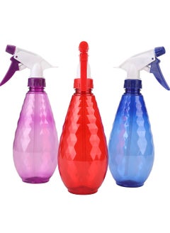 LAWAZIM Colored Spray Kit - Refillable Transparent Plastic Spray Bottles with Adjustable Nozzle and Leak-Proof Cap - Ideal for Cleaning, Gardening, Hair Care & Pet Use - Number 2  - Image 3