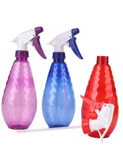 LAWAZIM Colored Spray Kit - Refillable Transparent Plastic Spray Bottles with Adjustable Nozzle and Leak-Proof Cap - Ideal for Cleaning, Gardening, Hair Care & Pet Use - Number 2  - Image 2