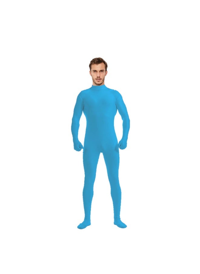 NIBEMINENT Tight-fitting clothes, half-jumpsuits, solid-color clothes, dance costumes and stage performance costumes - Image 1