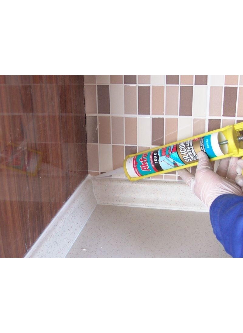 AKFIX - 900N Neutral Mirror Silicone 310 Ml - Image 1