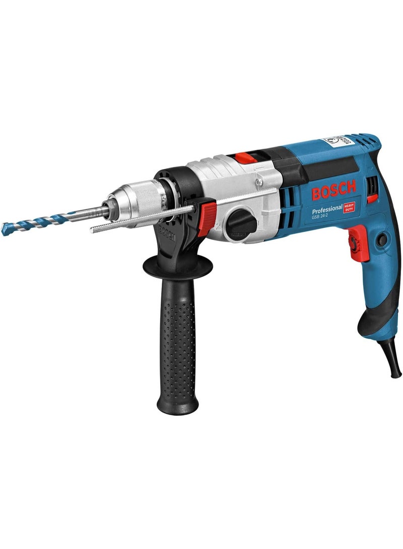 Bosch Impact Drill 13mm left and right 1100W Bosch GSB 24-2 - Image 2