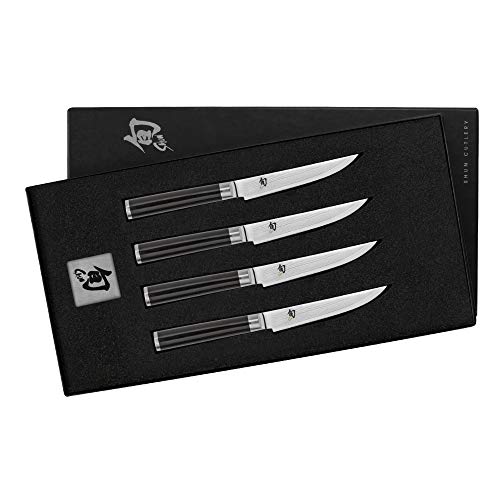 Shun Classic 4 Pc Steak Knife Boxed Set - Image 1