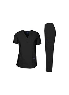 Generic Dagacci Scrubs Medical Uniform Women and Man Scrubs Set Medical Scrubs Top and Pants  - Image 1