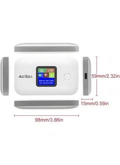 General 4G/5G Wireless WiFi Router Portable Modem 3000mAh High Speed Portable Eurasian Travel WiFi Modem with SIM Card Slot Share up to 10 devices  - Image 5