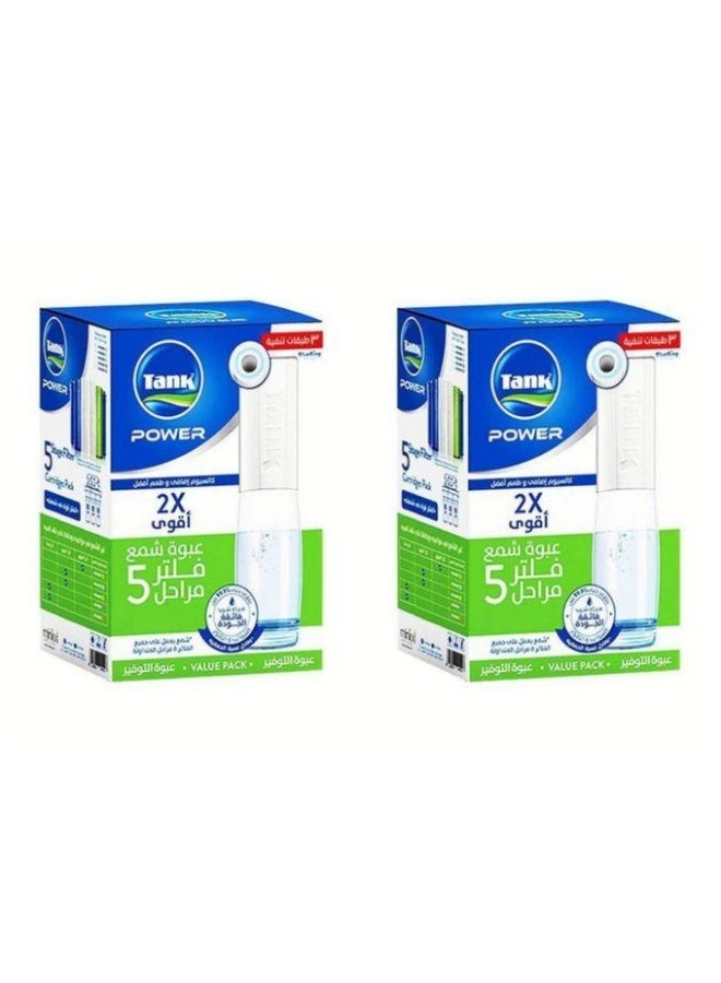 Power 5 Stage Filter Wax Pack - 6 Cartridges 1+1