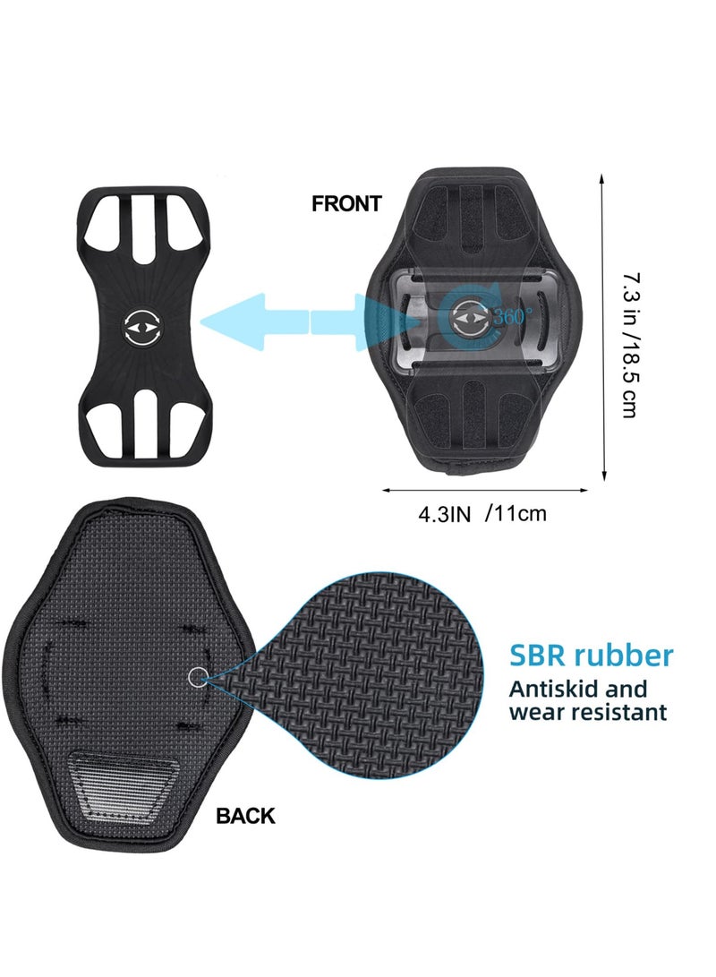 Generic Outdoor backpack strap clip for phone, Detachable Convenient mobile Smartphone Holder for Shoulder Strap for Hiking, Alpinism, Climbing, Traveling  - Image 3