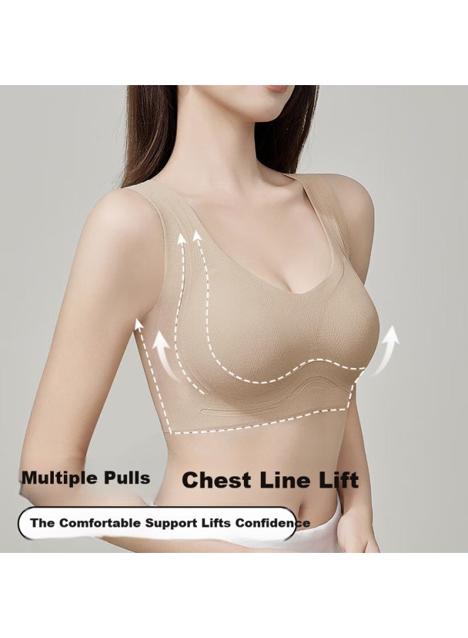 Fenton Fenteng Anti-gravity Lifting Bra Women's Seamless Backless Soft Support Push-up Anti-sagging Side Breast Reduction Bra - Image 2