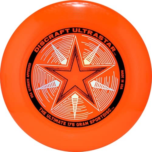 Discraft 175 Gram Orange Ultrastar Sport Disc - Image 3
