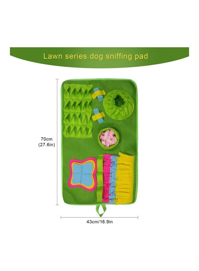 Multicolour Pet Snuffle Feeding Mat - 70 x 43cm - Image 2