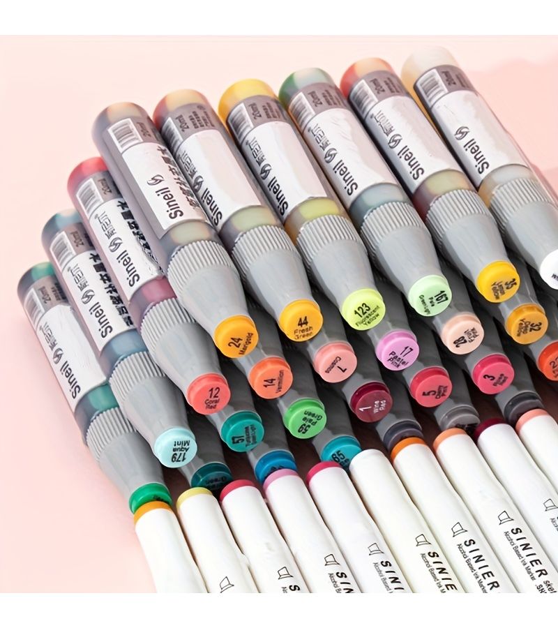 Refill Ink For Marker Pen Anime Painting 48 Colors Model 33 Student Artist - Image 4