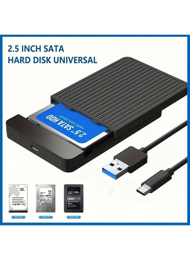 USB 3 1 Hard Drive Case 6TB External Enclosure for 2 5 Inch SSD and HDD - Image 2