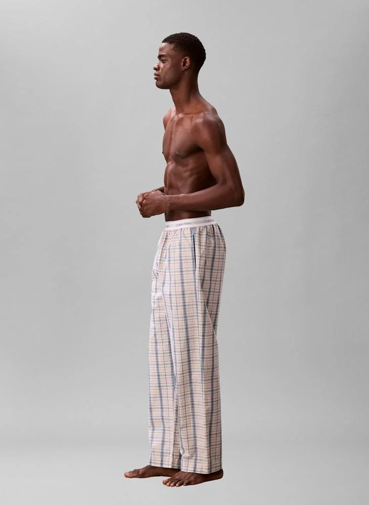 CALVIN KLEIN  Cotton Poplin Pyjama Pants for Men | Best Price UAE