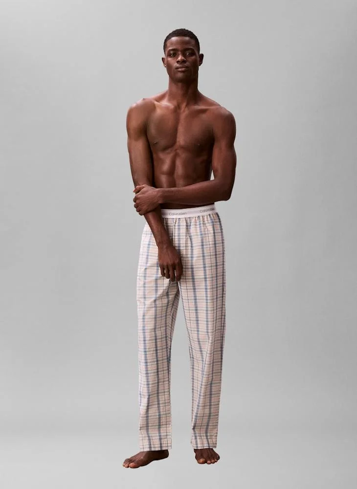 CALVIN KLEIN  Cotton Poplin Pyjama Pants for Men | Best Price UAE