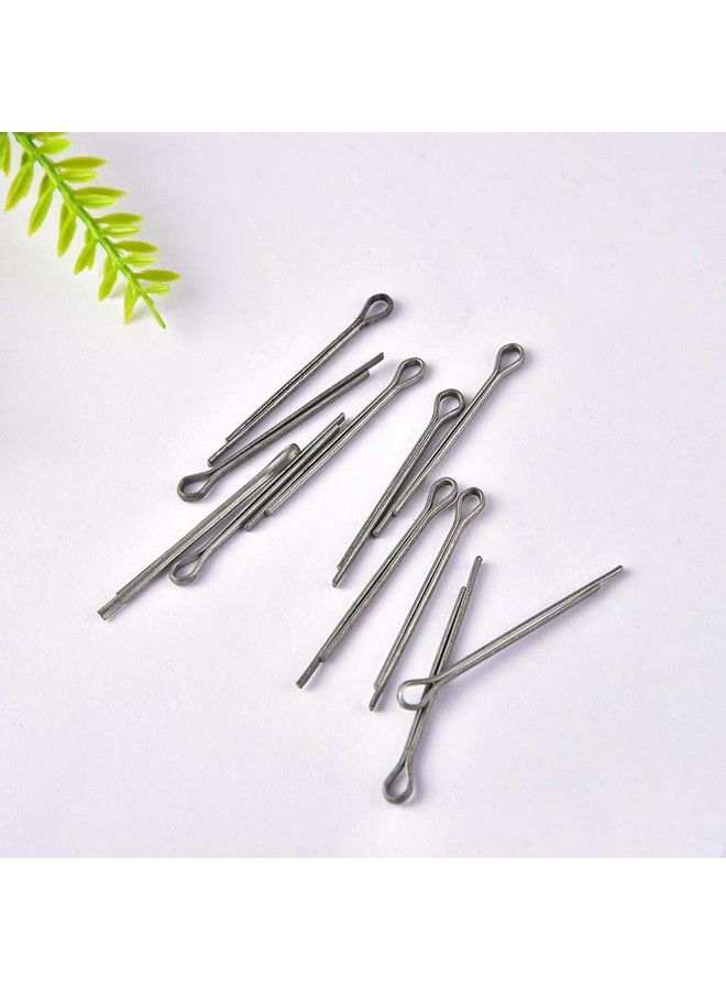 EXCEART 20 Set Doll Joints Accessories Diy Wooden Bear Doll Joint Rotatable Joints Connectors Cotter Pin Joint For Diy Crafts Doll Making Toys (Silver) 45Mm - Image 5
