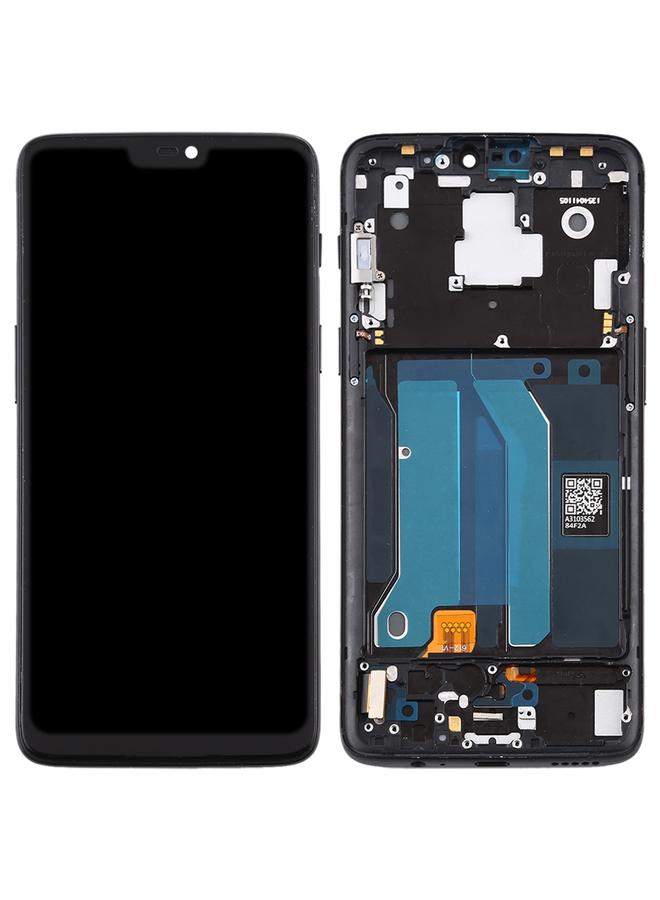 erorex Replacement For OnePlus 6 A6000 TFT Material LCD Screen and Digitizer Full Assembly with Frame Black - Image 3