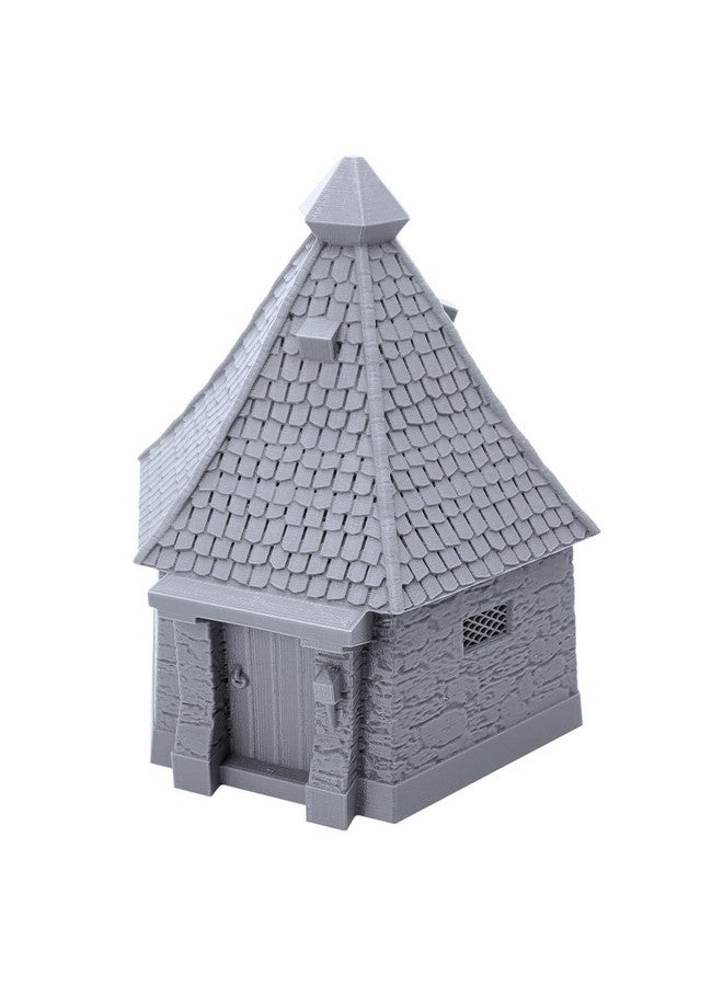 EnderToys Humble Hut, 3D Printed Tabletop RPG Scenery and Wargame Terrain for 28mm Miniatures - Image 2