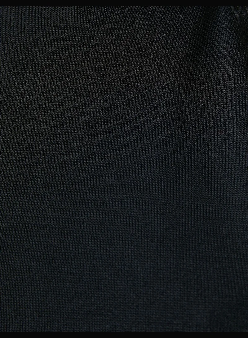 كوتون Halter Neck Jeweled Backless Tricot Party Blouse