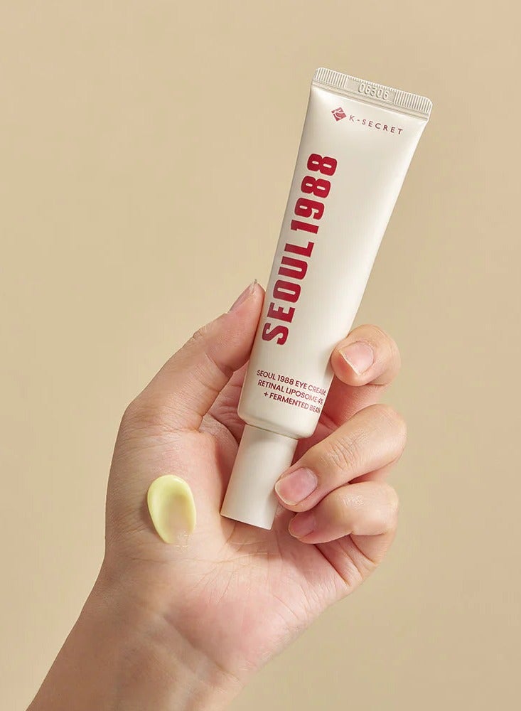K-SECRET | SEOUL 1988 Eye Cream : Retinal Liposome 4% + Fermented Bean