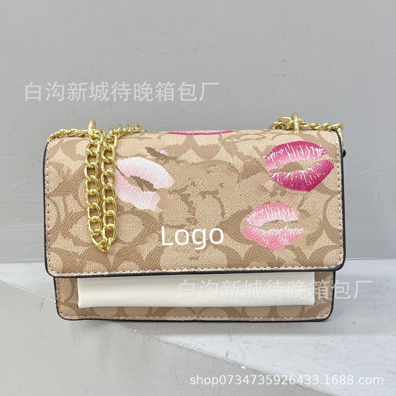 Bags Chain Presbyopic Versatile New Women'S Bag Simple Trendy Popular Export Single Shoulder Crossbody Armpit Women'S Bag - Image 1