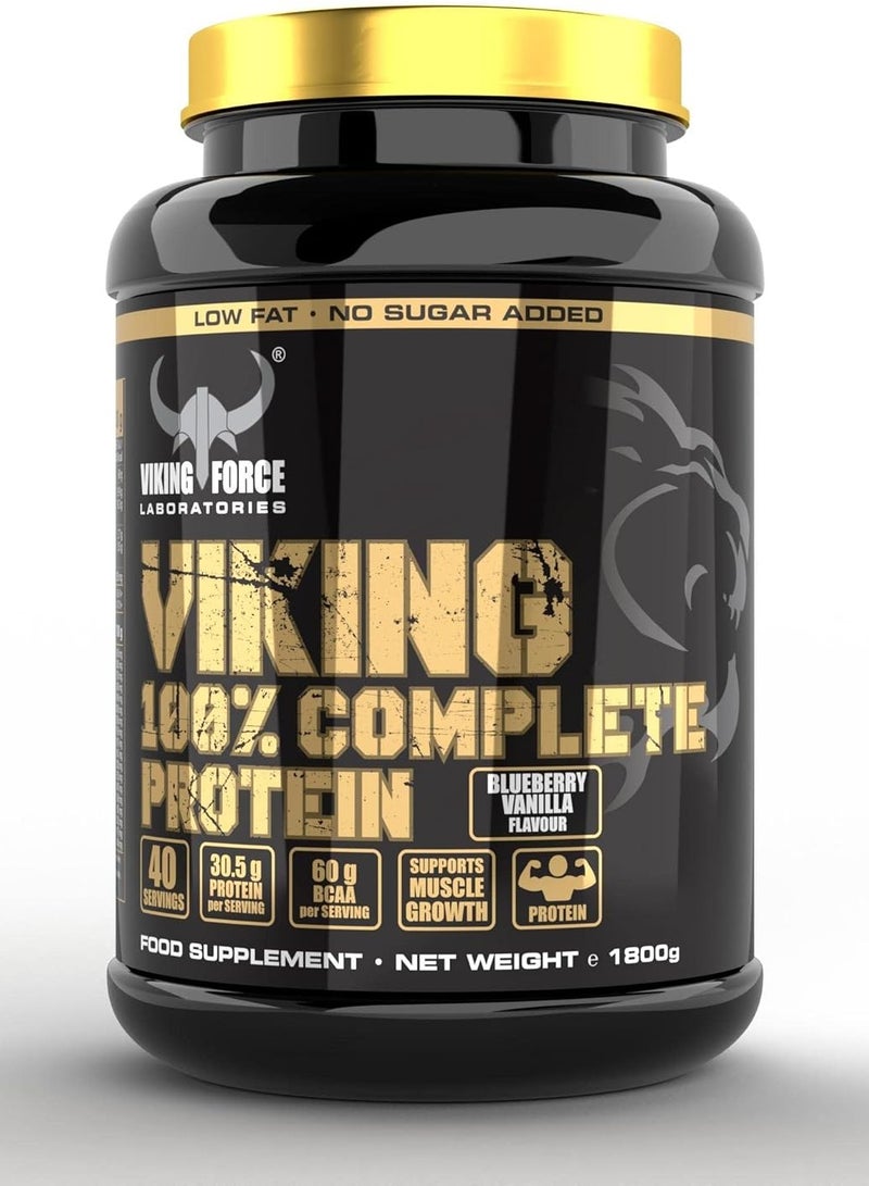 VIKING FORCE LABORATORIES Viking 100% Complete Protein, 1800 g, Cappichino - Image 1