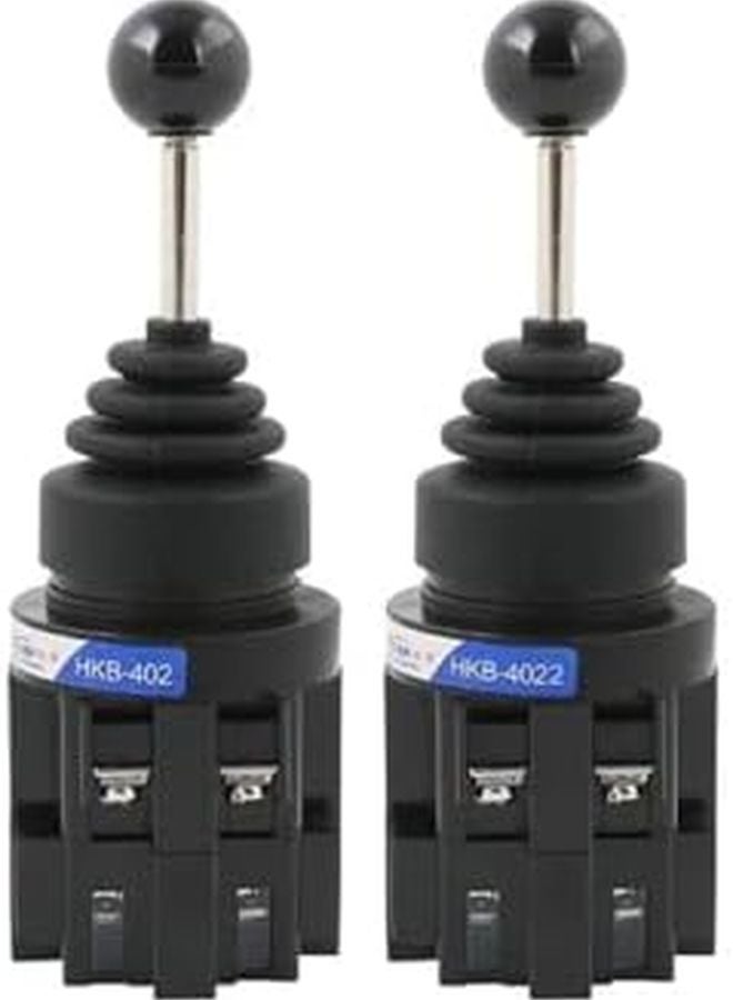 HKB 4022 30mm ماستر مونوليفر عصا التحكم مفتاح 4 اتجاهات ذاتي القفل مغلاق إعادة ضبط لحظي تبديل صليب روكر 4NO - Image 2